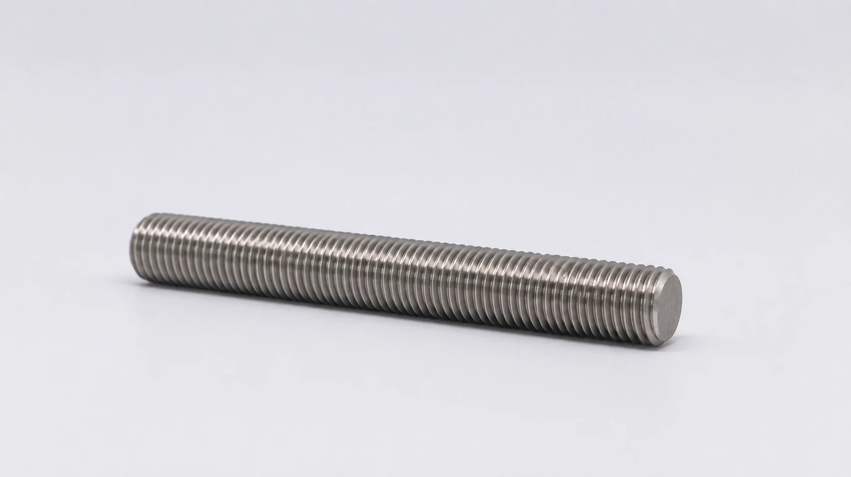Photograph of fully threaded studs & threaded rods