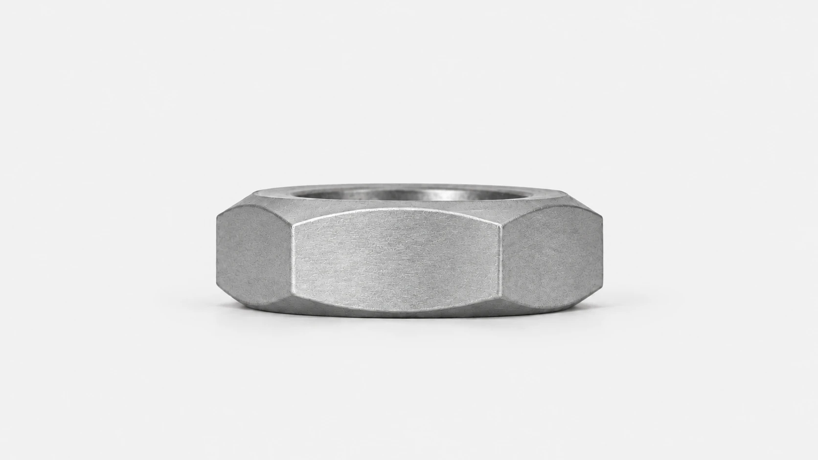 Photograph of thin hex nuts